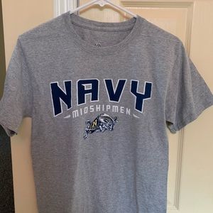 Navy Academy midshipmen T-shirt.